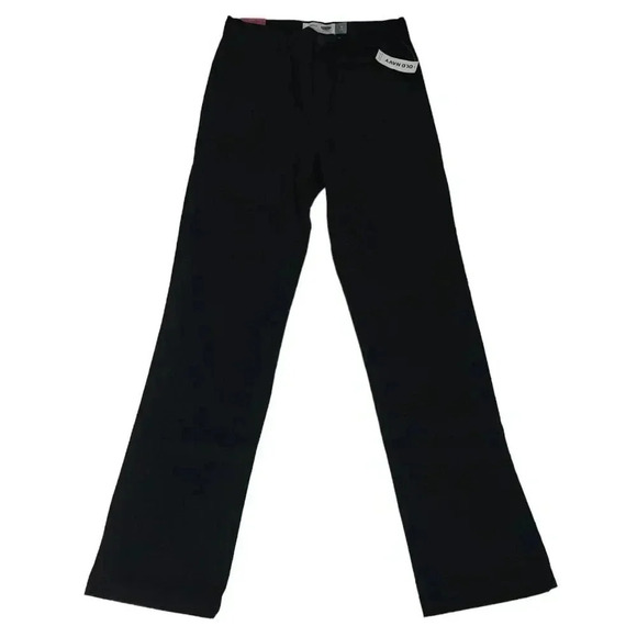Old Navy Boys Size 12 Slim Black Uniform Skinny Built-In Flex Chino Pants - Picture 1 of 5